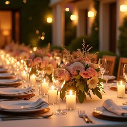 mesa de boda