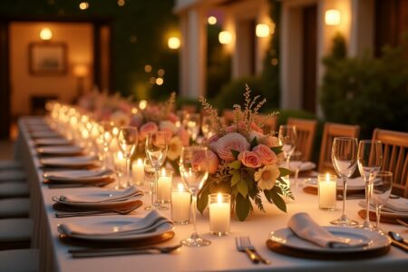 mesa de boda